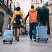 Zimtown 3 Piece Suitcases PP Hard Shell Suitcase 20