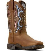 Ariat 10074311 Anthem Proud VentTEK Western Boots for Women, Aged Tan, Size: 7M