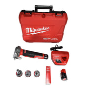 Milwaukee 2532-22 Tool M12 Fuel Cordless 3/8 -inch - 1 -inch PEX Expansion Tool Kit w/ (2) Batteries, (3) Expansion Heads