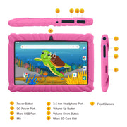 Contixo V8-2 Edition Android 16GB Kids Tablet Parental Control 20 Learning Education Tablet for Kids 7