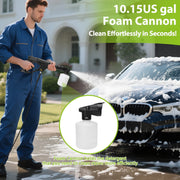 UNTIMATY Electric Pressure Washer, 4000 PSI, 2.8 GPM, 2000W Motor, Foam Cannon, 26ft Pressure Hose, 6.56ft Power Cord, Quick Connect Tips, G250305-2