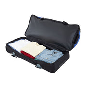 Travelers Club Luggage Protege 36 in Jumbo Drop-Bottom Rolling Travel Duffel Bag, Blue and Black, Extra Large, Polyester PG97-170-028-05