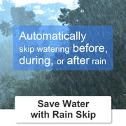 LinkTap G2S Wireless Water Timer and Gateway, Smart Sprinkler Controller with Weather-Adaptive Control, Leak-Proof System, Mesh Network, Anti-Freeze Protection, Black, TP-2BS GW-02