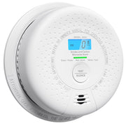 X-Sense Smoke Detector Carbon Monoxide Detector Combo, 2-in-1 Protection, Loud 85 dB Alarm, Heat-Resistant, 10-Year Battery Life, White, SC01