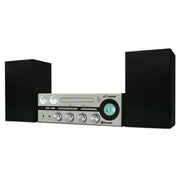 Naxa Electronics VDTS-4400-SL Victor Milwaukee 50 Watt Desktop CD Stereo System with Bluetooth, Silver