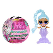 L.O.L. Surprise! Mermaids Makeover Magic Baby Sisters Fashion Dolls with Color-Changing Mermaid Tails and Shell-Inspired Display Ball, Ages 4+, 94739479