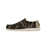 Heydude Wally Mossy Oak Men's Lightweight Loafers with Removable Memory Foam Insoles, Ripstop Fabric, Camouflage 40586-960