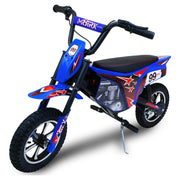 M8TRIX 24V Electric Dirt Bike, Blue
