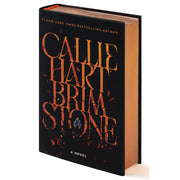 Forever Brimstone Deluxe Limited Edition Hardcover Book with Metallic Edges, Stamped Foil Case, Designed Endpapers