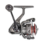 Lew's Speed Spin CRX 200 Spinning Fishing Reel, 6.2:1 Gear Ratio, 10-Bearing System, Graphite Frame, Gray/Red
