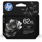 HP 62XL Black Ink Cartridge, High Yield, Compatible with HP OfficeJet Printers, Approximately 600 Pages, C2P05AN#RFD