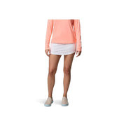 Columbia Women's PFG Castback Skort with Omni-Shade Sun Protection, Moisture-Wicking Omni-Wick Fabric, Built-In Shorts, White, Small, 2158051100S