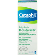 Cetaphil GA3928-04 For All Skin Types Daily Facial Moisturizer, 4 fl oz