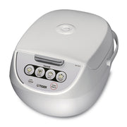 Tiger Corporation JBV-A10U-W 5.5-Cup Micom Rice Cooker with Food Steamer and Slow Cooker, White