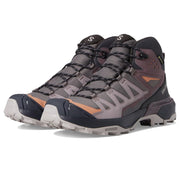 Salomon L47448700 X Ultra 360 Mid Waterproof Hiking Boots for Ladies - Plum Kitten - 7.5M