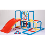 Jakks Pacific Paw Patrol Jungle Gym Playground Climber with Attachable Slide and Toss Game Panel, Multicolor, Ages 2 to 6, 511831