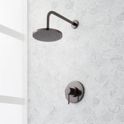 Signature Hardware 483905 Lexia Pressure Balance Shower Only Package Trim - Less Rough-in Valve Gunmetal Showers Shower Only Pressure Balanced
