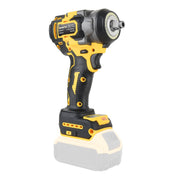HarvoTex Cordless Impact Wrench, 1/2 Inch Brushless Motor, 600 Nm High Torque, 3-Speed Control, LED Light, Yellow