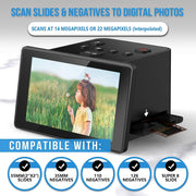 DIGITNOW Slide & Negative Scanner with 5