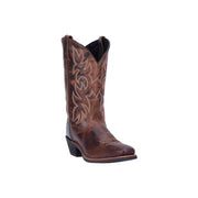 Laredo Mens Breakout Block Heel Cowboy Boots - Rust 8 Wide