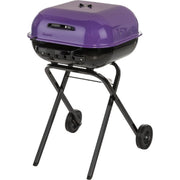 Americana 4200.0A246 Walk-A-Bout Portable Charcoal Grill, Purple