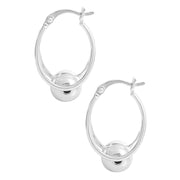 Hallmark Jewelry Sterling Silver Infinity CZ Pendant Necklace 18