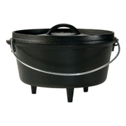 Lodge 5-Quart Cast Iron Deep Camp Dutch Oven