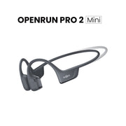 Shokz S821 OpenRun Pro 2 Mini - Open-Ear, Bone Conduction Sport Headphones, Size:Mini, Black