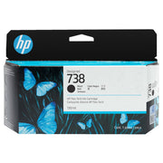 HP 738 Cyan Ink Cartridge, High Capacity 300ml, for DesignJet Printers, 676M6A