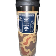 YETI Rambler 18oz Insulated Stainless Steel Bottle with Leakproof Chug Cap, Wetlands Camo, 21071505906