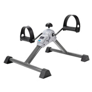Athletic Works Folding Mini Trainer Bike, Adjustable Resistance, Built-In LCD Monitor, Gray, WMAW-150101-RC
