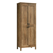 Sauder 427958 Two-Door Storage Cabinet in Pine Finish, Rural Pine Finish