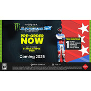 Plaion Monster Energy Supercross 25 Video Game, Official 2025 Supercross Season, Unreal Engine 5, Xbox Series X, Physical, 1154344