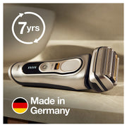 Braun 9477cc Razor for Men Wet & Dry Electric Foil Shaver with ProLift Beard Trimmer, Cleaning & SmartCare Center & Charging Power Case, Galvano Silver
