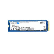 Kingston NV3 500GB M.2 2280 PCIe 4.0 x4 NVMe Internal Solid State Drive SSD, Up to 6000 MB/s Read Speed, Shock Resistant