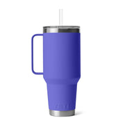 YETI Rambler 42 oz Insulated Tumbler with Straw Lid, Ultramarine Violet, Stainless Steel, Vacuum Insulated
