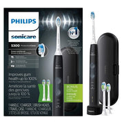 Philips HX6423/34 Sonicare ProtectiveClean 5300 Rechargeable Electric Toothbrush, Black