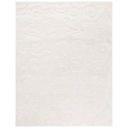 Safavieh Florida Shag Collection Accent Rug, Scroll Pattern, Grey & Light Blue, 2'3