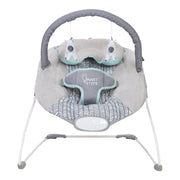 Baby Trend Smart Steps Infant EZ Bouncer with Calming Vibration, Adjustable Headrest, 3-Point Safety Harness, Ziggy Zebra Pattern