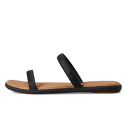 Reef Water Willow Marina Women's Sandal, Flexible Square Toe, PlushPod Footbed, Black Tan, Size 9, CJ7163