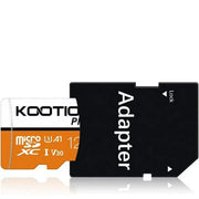 KOOTION TF128GBx2 128GB Micro SD Card 2 Pack TF Card with Adapter
