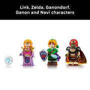 LEGO The Legend of Zelda Ocarina of Time The Final Battle Building Set with 1003 Pieces and Minifigures Link, Zelda, Ganondorf 6589539