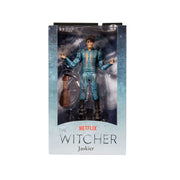 McFarlane Toys The Witcher Jaskier 7-Inch Action Figure with 22 Moving Parts, Season 1 Outfit, Lute, Display Base