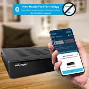 Night Owl WM-8BBTWN1-32B 10 Channel Bluetooth 3 Battery 1080p HD Wire-Free Security Camera