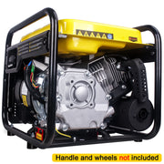 Aceup Energy 4500 Watt Inverter Generator, 223cc 4-Stroke OHV Engine, 3600 Running Watts, 10 Hour Runtime, Pull Cord Start, Yellow