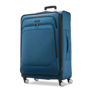 Samsonite Hyperspin 4 Softside Spinner Luggage, Ocean Blue, 29 Inch, Lightweight Durable Polyester, 19.5-Inch Telescoping Handle, 142095-1621