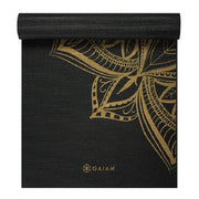 Gaiam Metallic Yoga Mat, Bronze Medallion, 6mm