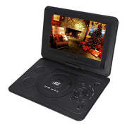 iFanze 13.9 Portable DVD Player with 10.1 HD Swivel Display Screen 800x480 Resolution 16:9 LCD Screen 100-240V Dvd Player, Black
