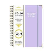 DELESYS Academic Planner 2025-2026, Weekly and Monthly Calendar, Hardcover