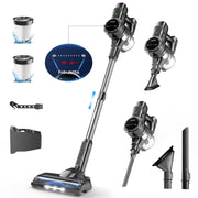Lazyswan FABULETTA Cordless Vacuum Cleaner, 35KPa Powerful Suction, 50min Runtime